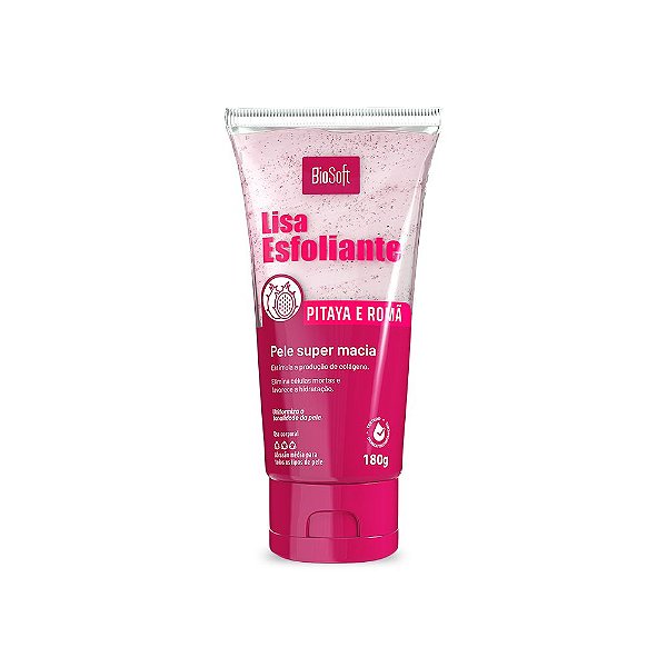 LISA ESFOLIANTE PITAYA E ROMÃ BIO SOFT 180G