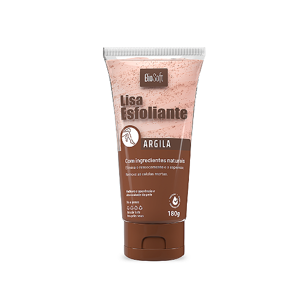 LISA ESFOLIANTE ARGILA BIO SOFT 180G