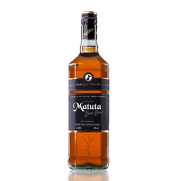 Cachaça Matuta Black Blend 1lt