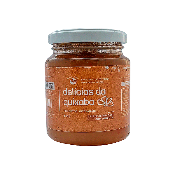 Geleia de Abacaxi com Pimenta Delícias da Quixaba - 250g