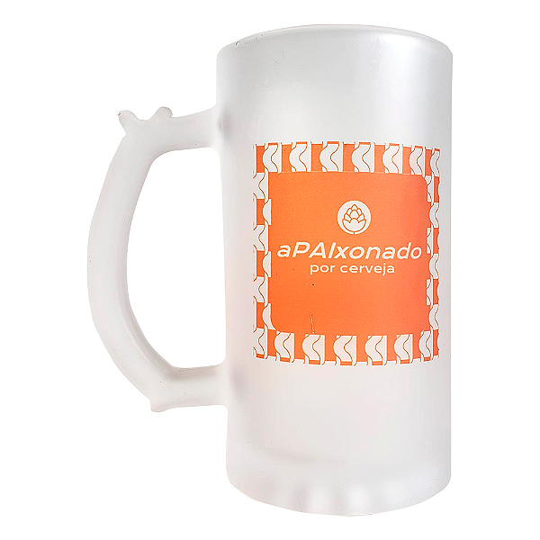 Caneca Apaixonado por Cerveja Alta - Laranja - 450 ml