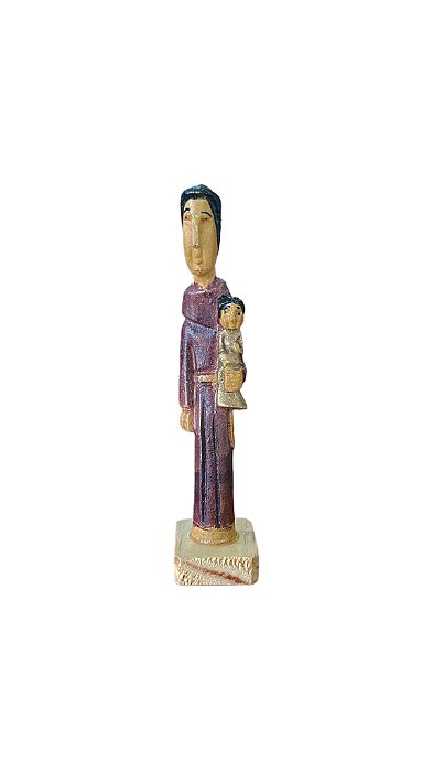 Artesanato Figuras Religiosas 11cm - Santo Antônio