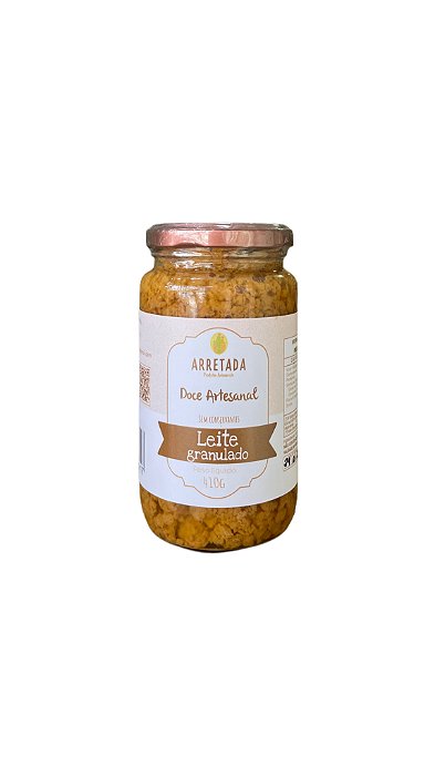 Doce de Leite Granulado Artesanal Arretada Produtos Artesanais 390g