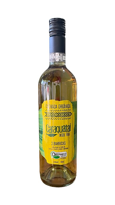 Cachaça Caraguatai 3 Barricas Blend Ouro 750ml - Cambui