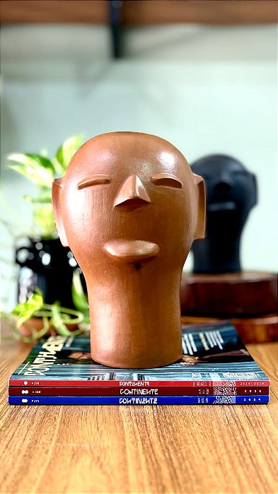 Artesanato Cabeça Cida Lima Tam G na cor natural