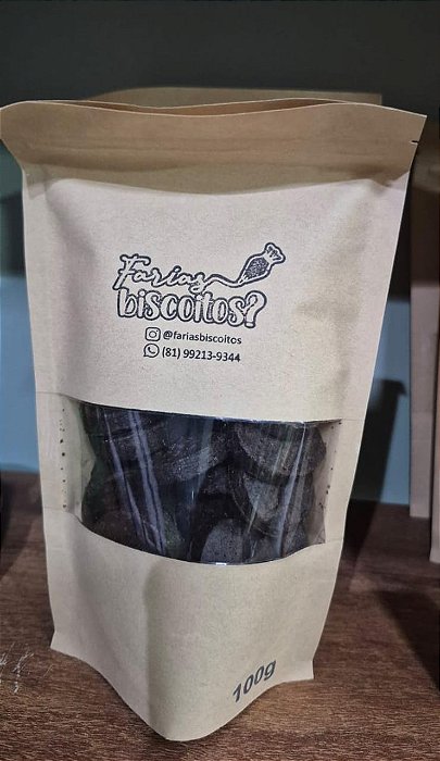 Biscoito Artesanal de Café Farias Biscoito 100g