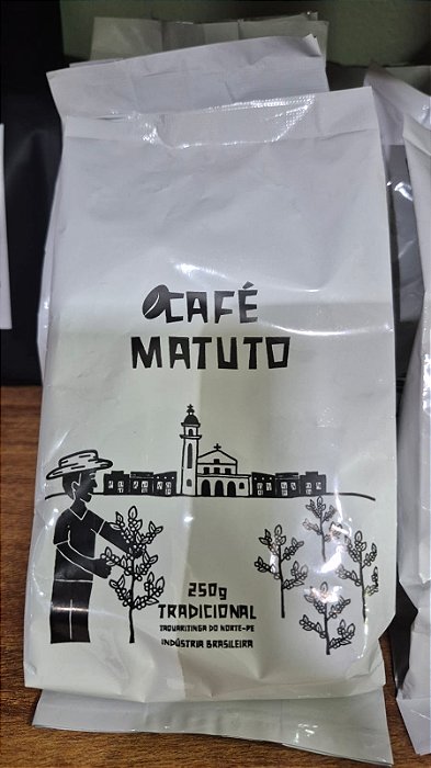 Café Matuto Ecológico Arábica Typica Tradicional Moído - 250g
