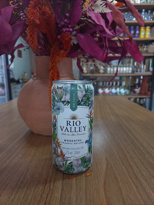 Frisante Moscatel Branco - Rio Valley - Lata 269ml