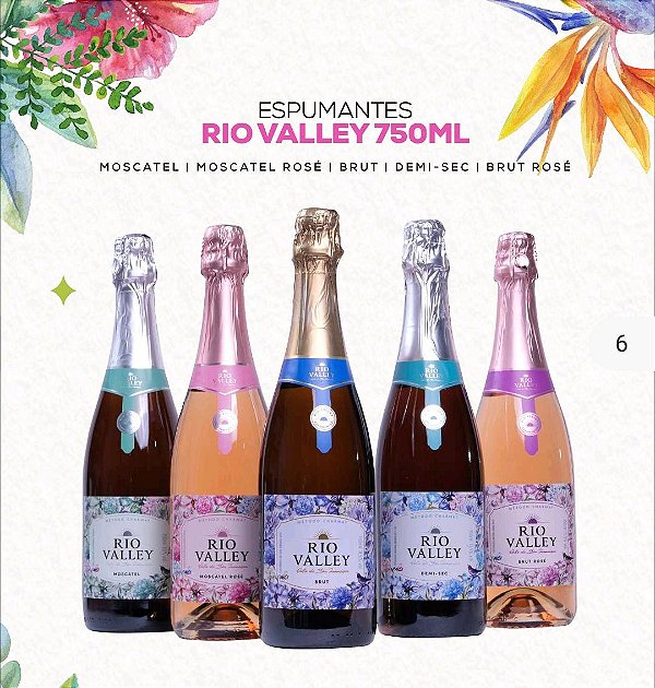 Espumante Rio Valley Moscatel Rosé 750ml