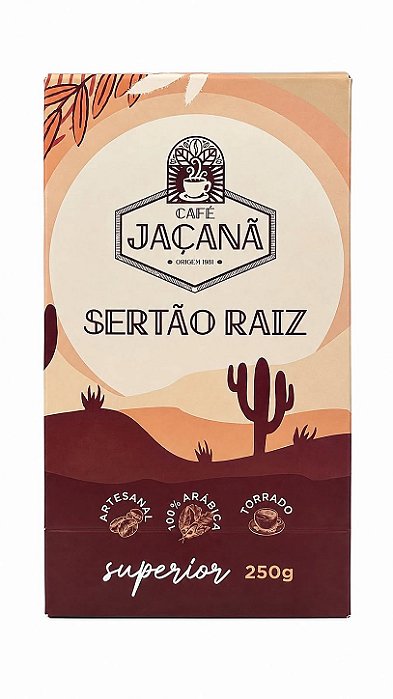 Café Jaçanã Sertão Raiz em Grãos 250g