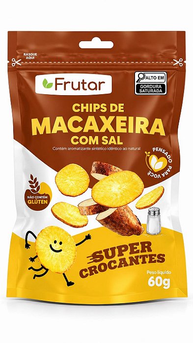 Chips Macaxeira com sal Raizzes 60g