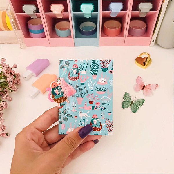 Caderno Chaveirinho Home Sweet Office