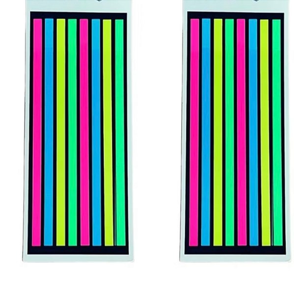 Marca-texto Em Fitas Tons Neon