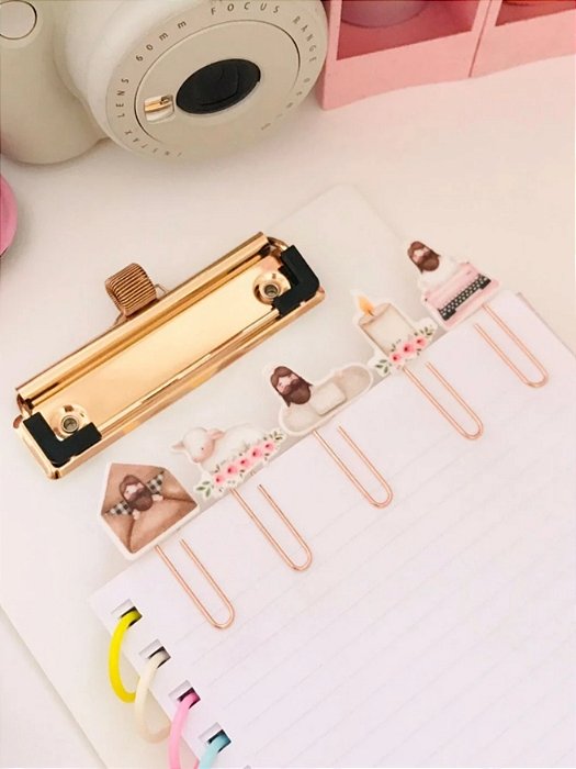 Kit com 5 Clips Meu Devocional