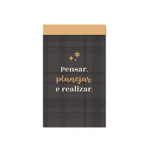 Bloquito Anotações Linha Trama_Cartões Gigantes