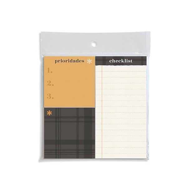 Trio de Bloquinhos Tri Fofo Linha Trama _ Cartões Gigantes