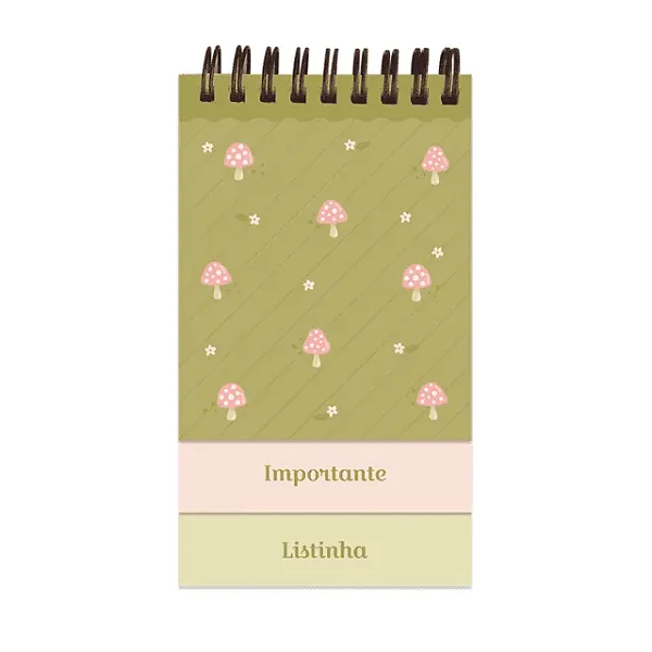 Bloco Duo Linha Cogumelo _ Cartões Gigantes