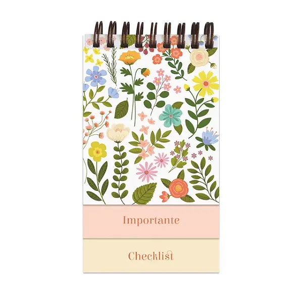 Bloco Duo Linha Flores _ Cartões Gigantes