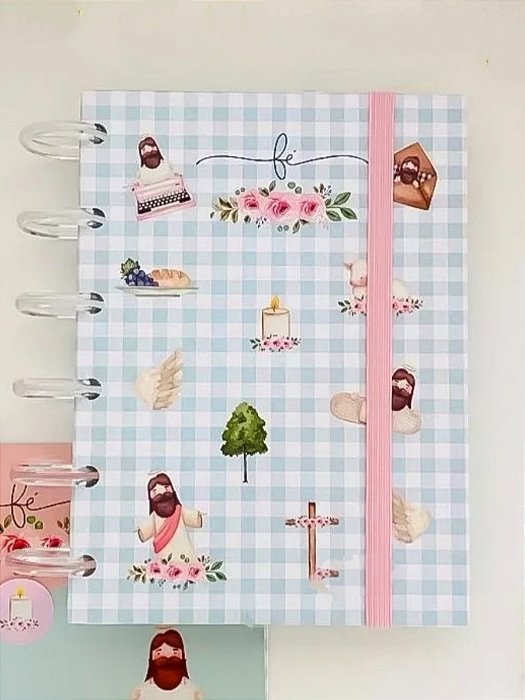 Caderno de Disco A-6 Capa Dura Meu Devocional