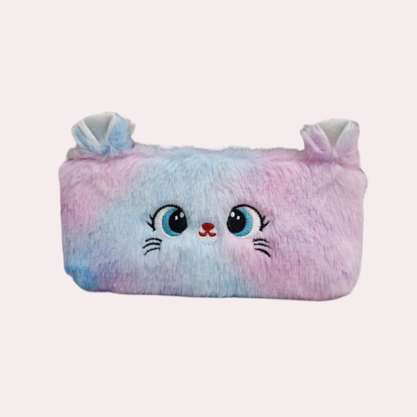 Estojo de Pelúcia Gatinho _ Importado