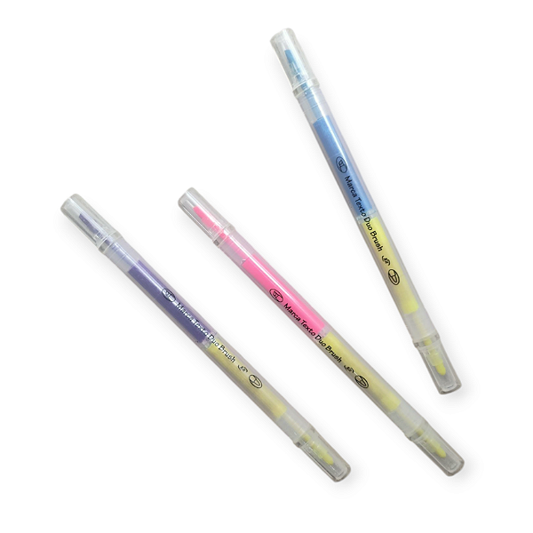 Marca-texto Duas Pontas Cores Neon