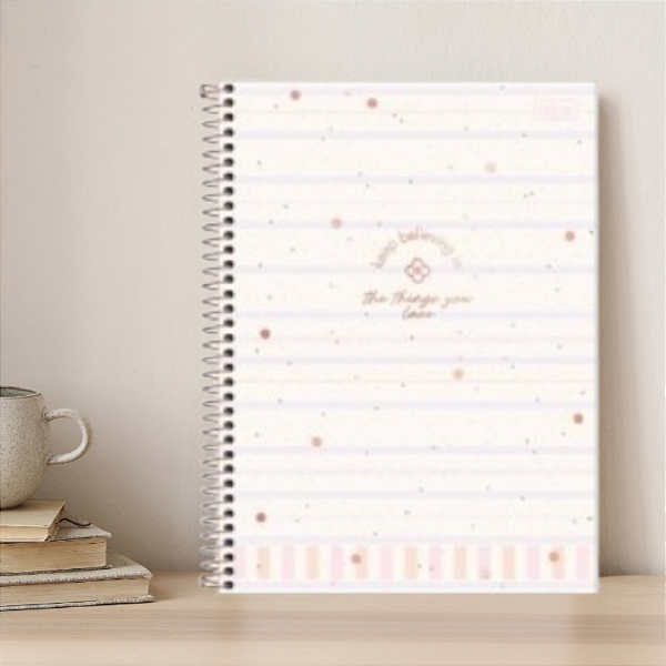 Caderno Colegial Soho Dreams Espiral 80 folhas