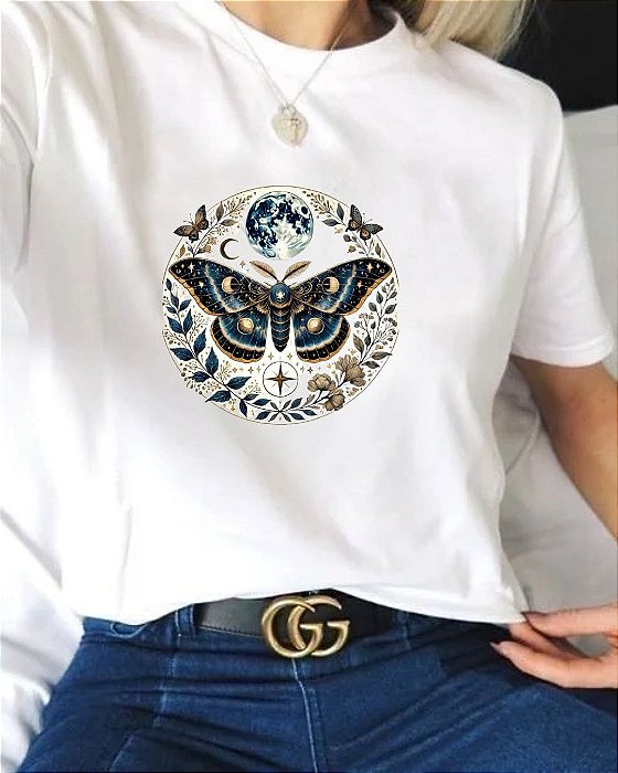 T-shirt Borboleta