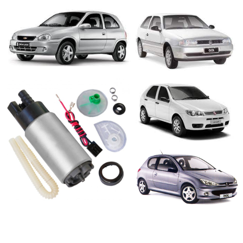 Bomba combustível universal (GASOLINA) -CHEVROLET, CITRÔEN, FIAT, FORD, PEUGEOT, RENAULT, VOLKSWAGEM.