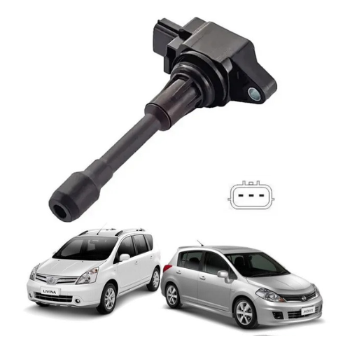 Bobina Ignição - NISSAN Livina/ Grand livina/ March/ Sentra/ Tiida/ Versa