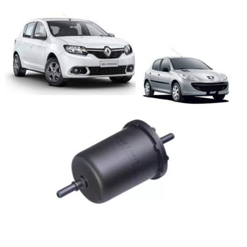Filtro combustível FS50/7 (PLÁSTICO) - CHERY/ CITROEN/ HONDA/ HYUNDAI/ KIA/ NISSAN/ PEUGEOT/ RENAULT/ VW