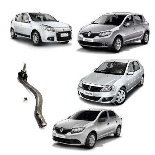 Terminal Direção lado ESQUERDO - RENAULT Logan/ Sandero/ Sandero Stepway