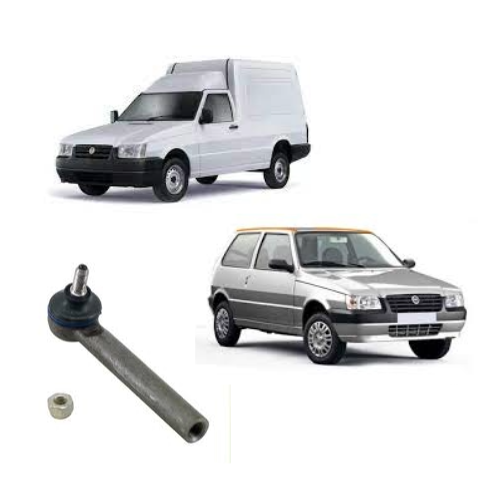 Terminal direção LD/LE - FIAT Elba/ Fiorino/ Premio/ Tempra/ Uno