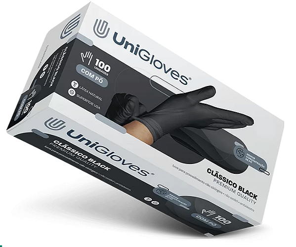 Luva Clássico Black Premium Quality