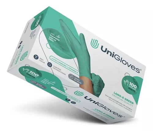 Luva Lano-E Green Premium Quality