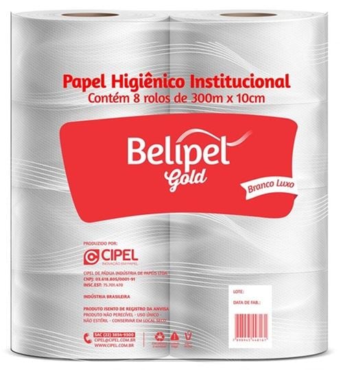 Papel Higiênico Belipel Gold