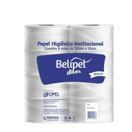 Papel Higiênico Belipel Silver