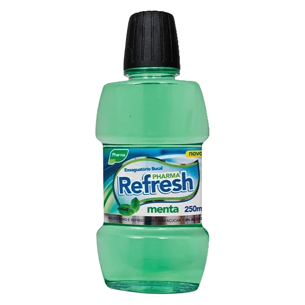 ENXAGUATÓRIO BUCAL REFRESH MENTA 250ML