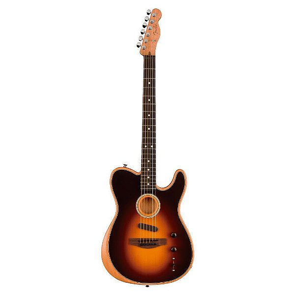 Guitarra Fender Acoustasonic Player Telecaster Shadow Burst