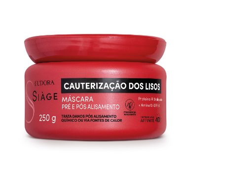 Máscara Capilar Siàge Cauterização dos Lisos 250g