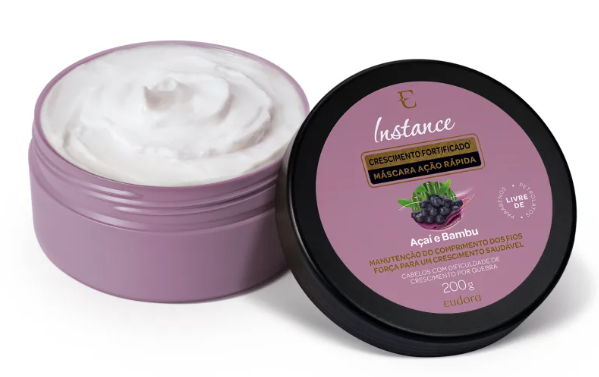 Máscara Capilar Instance Açaí e Bambu 200g