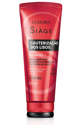 Shampoo Siàge Cauterização dos Lisos 250ml