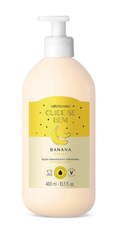 Loção Desodorante Hidratante Cuide-se Bem Feira Banana 400ml