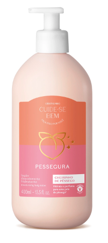 Loção Hidratante Desodorante Corporal Cuide-se Bem Pessegura 400ml