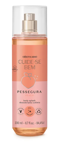 BODY SPLASH PESSEGURA CUIDE SE BEM 200ML