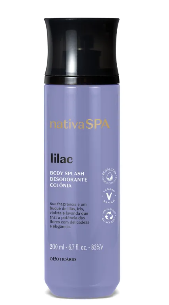 BODY SPLASH LILAC NATIVA SPA 200ML