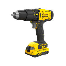 PARAFUSADEIRA E FURADEIRA 13MM 1/2" 20V C/ 2 BAT SCD711D2K-BR STANLEY