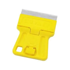 RASPADOR VIDRO PELICULA AMARELO STANLEY