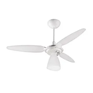VENTILADOR TETO WIND LIGHT COPO 3 PAS INJ BRANCO 127V 3322 VENTISOL