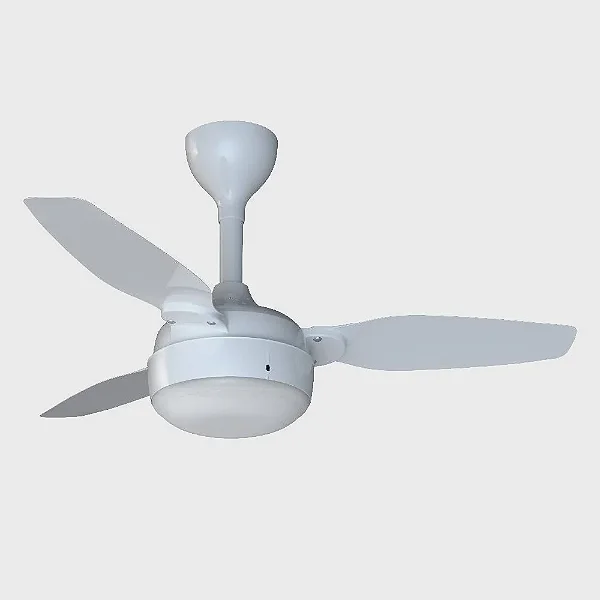 VENTILADOR TETO LEGACY 3 PAS BR/PIN C/ CONTROLE BIVOLT E-27 VENTISOL