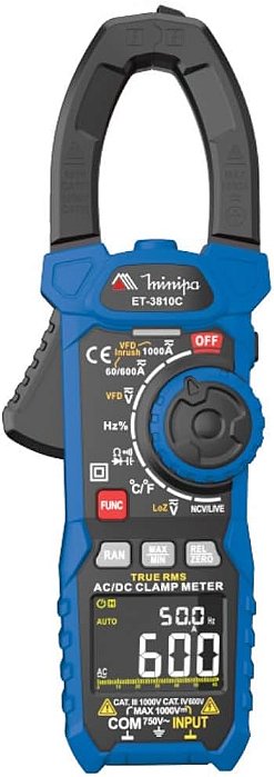 MINIPA ALICATE AMPERIMETRO DIGITAL ET-3810C